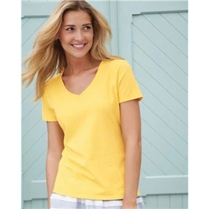 Hanes Perfect-T Women's V-Neck T-Shirt