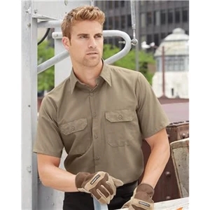 Red Kap Ripstop Short Sleeve Work Shirt