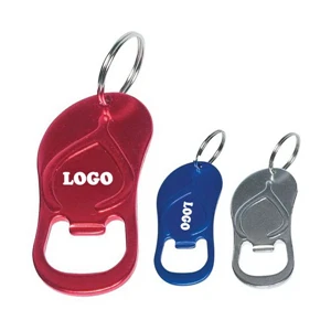 Sandal Bottle Opener Key Ring