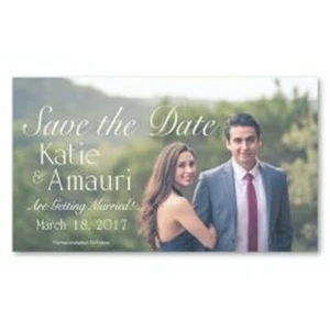 Save The Date Magnet 7 x 4