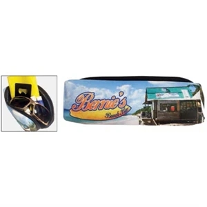 7"x3" Full Color Zippered Scuba Bag Organizer w/3" Gusset