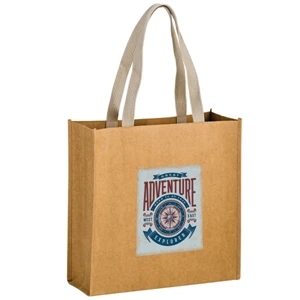 Tidal Wave - Washable Kraft Paper Fabric Tote Bag - 4CP