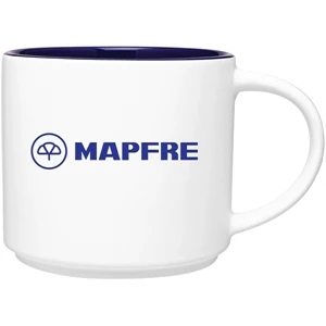 Matte White-Cobalt Blue