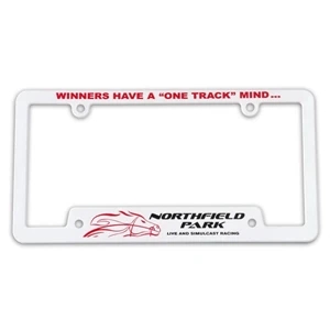 Corner View License Plate Frame