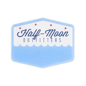 USA Made Acrylic Personalized Name Badges (1-15 Sq. Inches)