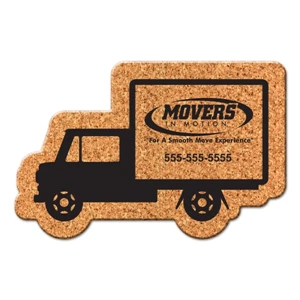 Truck Shaped Cork Coaster