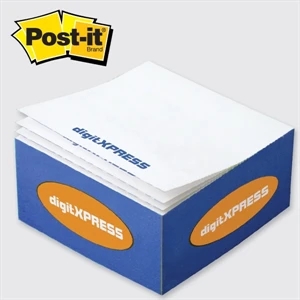 Post-it® Custom Printed Notes Half Cube