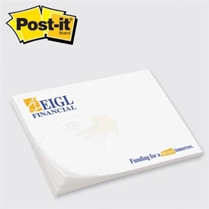 Post-it® Custom Printed Super Sticky Notepad - 3" x 4"