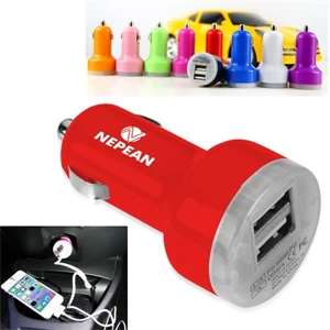 Dual USB Mini Car Charger
