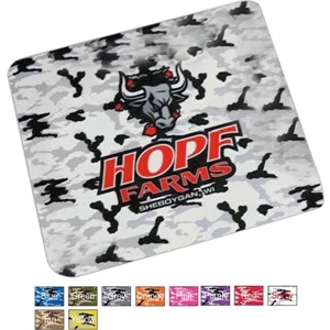 Urban Camo Full Color Rectangular Shaped Premium Mouse Pad