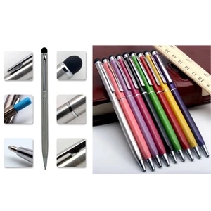 Metal Stylus Slim Ball Pen