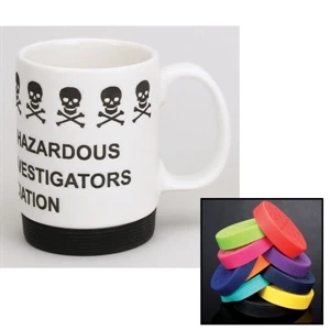 15 oz. Ceramic Mug with Soft Bottom Coaster