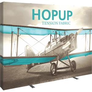 Hopup 10ft Straight Display & Tension Fabric Graphic