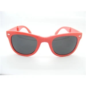Custom Logo Custom Logo FDA Promotional Red Branded Sunglasses