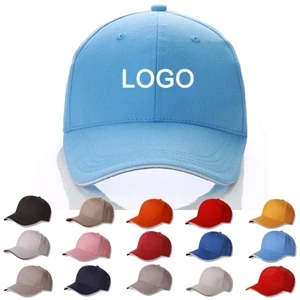 Embroider Logo 6 panel Cotton Twill Cap Hat