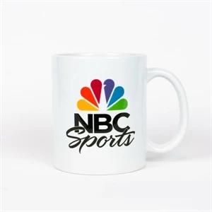 11 oz. White Ceramic Coffee Mug