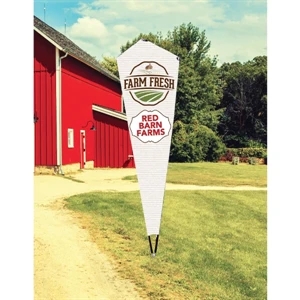 Shield Style Flip Flag 4.9' x 14.4'