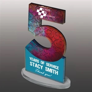 3/8" Custom Full Color Acrylic Awards