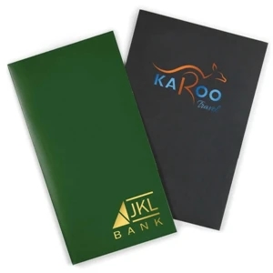 Mini Presentation Folder - 2 Color Foil-Stamped