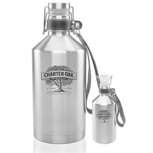 64 oz Canteen Stainless Steel Beer Growler