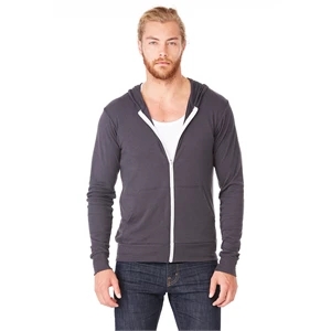 Bella + Canvas Unisex Triblend Full-Zip Lightweight Hoodie