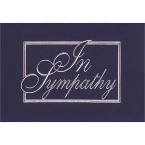 3.5x5 Sympathy Note Card