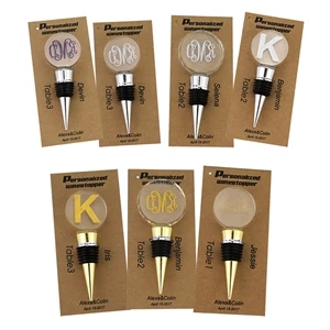 Optical Crystal wine stopper