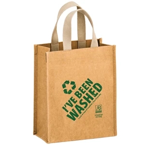 Cyclone - Washable Kraft Paper Fabric Tote Bag - Screen