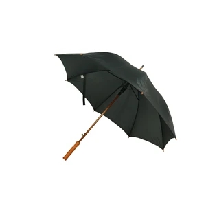 The Upgraded 48" Auto Open Straight Umbrella with wood shaft