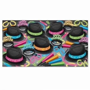 Neon Glow Chairman Assortment for 50 for New Years Eve