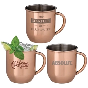 Mosconi Copper Plated Moscow Mule Mug