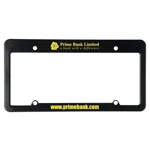 License Plate Frame (4 Holes - Straight Top)