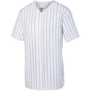 Youth Pinstripe Full Button Baseball Jersey