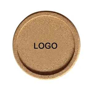 Round Cork Coaster