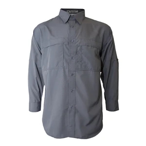 Men's Pescador Polyester Fishing Shirt-Long Sleeves