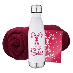 Promo Fleece Blanket and Tumbler Combo Set