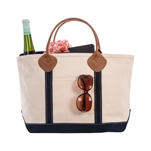 Multipocket Heavy Canvas Unisex Rococo Travel Tote Handbag