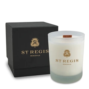 14 oz. Frosted Luxury Candle with Gift Box - Printed