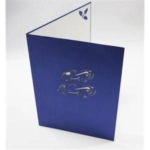 3D Luxury Car Greeting Card
