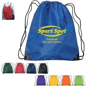 210D Waterproof Nylon Drawstring Bag