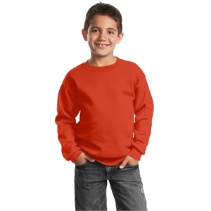 Port & Company - Youth Core Fleece Crewneck Sweatshirt.