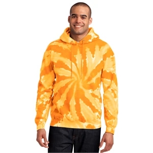 Port & Company Tie-Dye Pullover Hooded Sweatshirt.