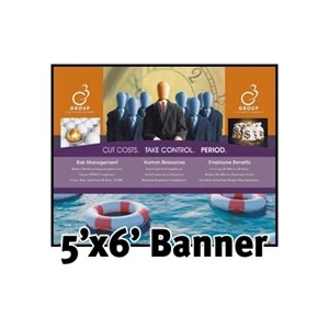 Full Color Banner 5'x6' - Vinyl