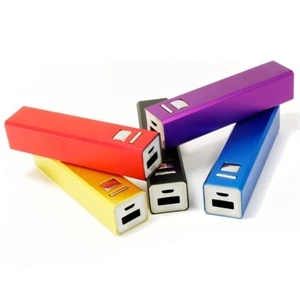 Popular Aluminum Portable Power Banks 2600mAh