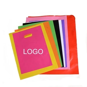 Die Cut Plastic Handle Bag