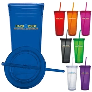 Double Wall Acrylic Tumbler - 24 oz.