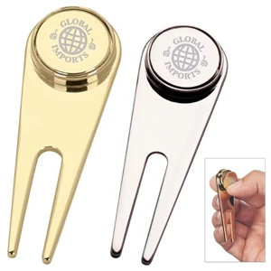 Magnetic Divot Repair Tool with Ball Marker
