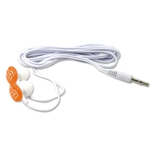 Colorful Button Style Earbuds with 3.5mm Connector Jack