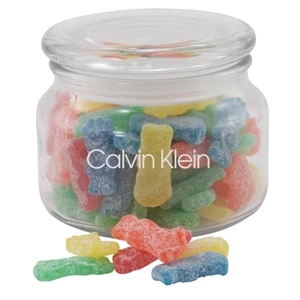 Sour Kids in a Glass Jar with Lid