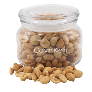 Peanuts in a Glass Jar with Lid